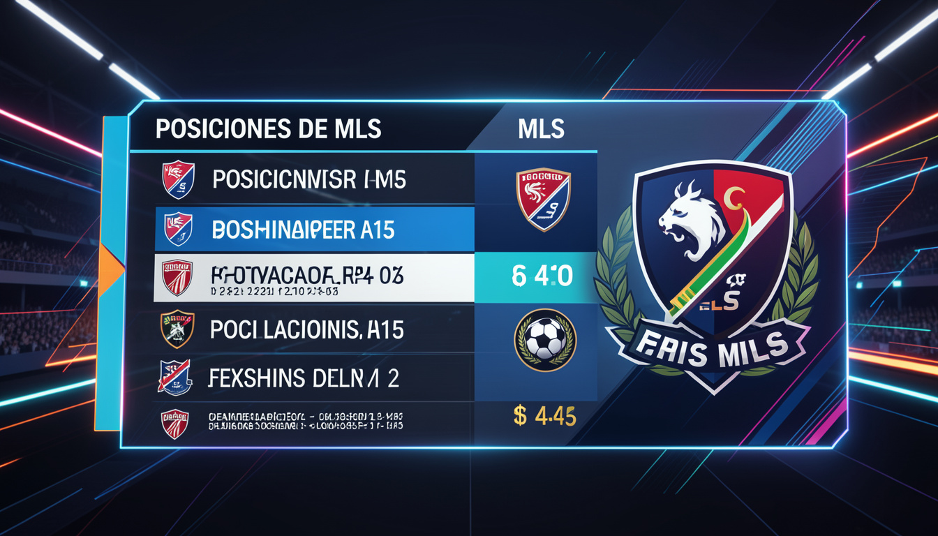 posiciones de mls